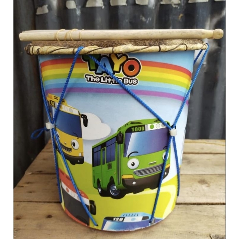 Bedug Kulit asli Berkarakter Anak Anak