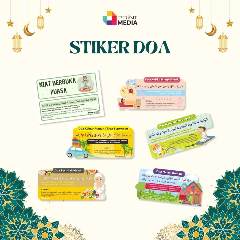 

Stiker Doa Anak Stiker Doa Sehari Hari Isi 14