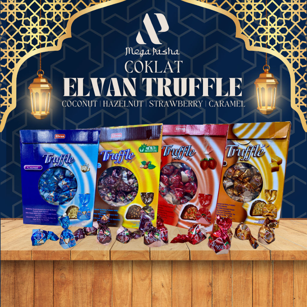 

Cokelat Elvan Truffle Berbagai Rasa Ecerean - Mega Pasha Store