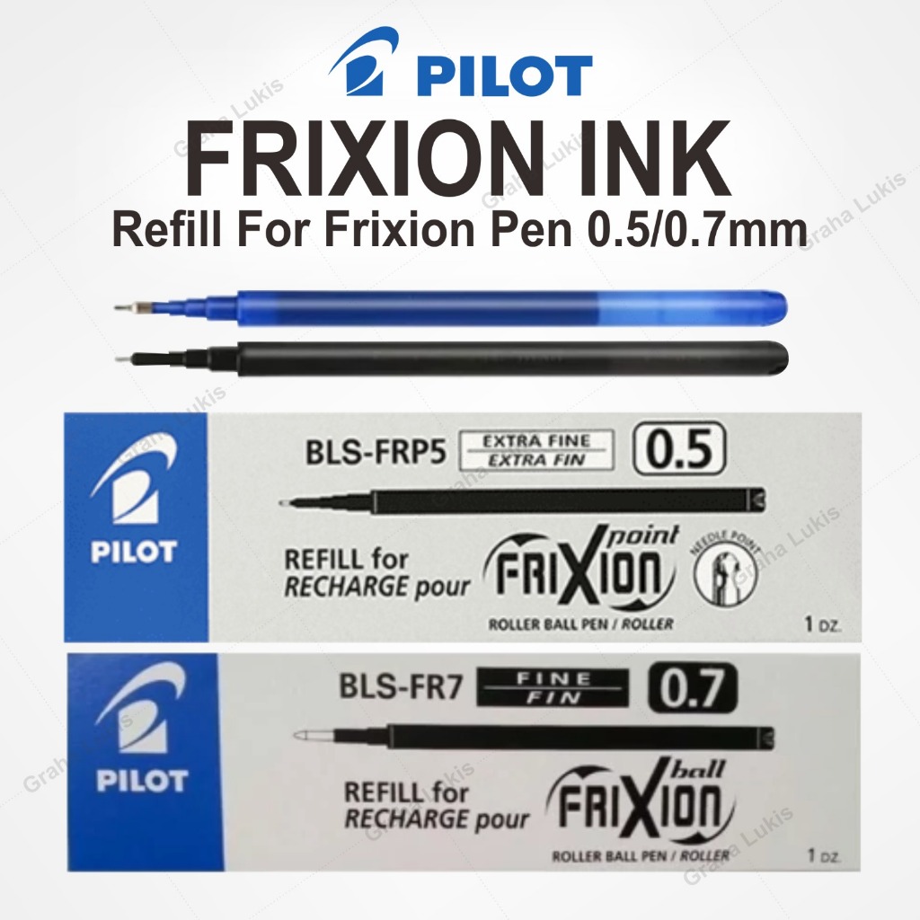 

Refill Pulpen Frixion / Isi Pen PILOT Frixion 0.5 / 0.7 mm