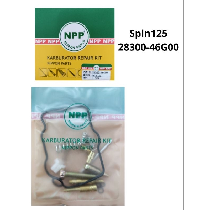 [NPP] Isi Karbulator, Karburator Repair Kit Suzuki SPIN125