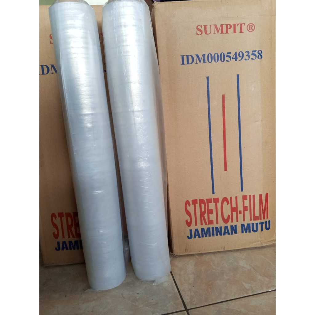 Plastik wrapping stretch film merek sumpit 50cm