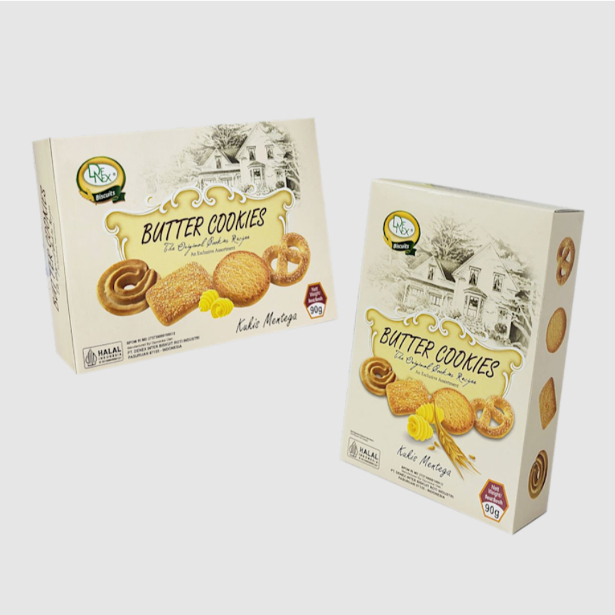 

Denex Butter Cookies Kukis Mentega 90 Gram