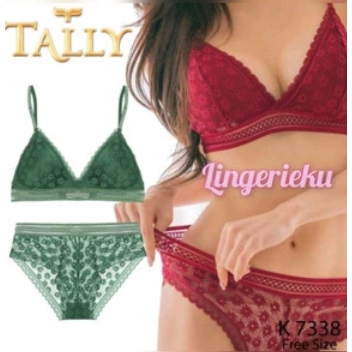Tally 7338 BH Bra Set Cantik Tanpa Kawat