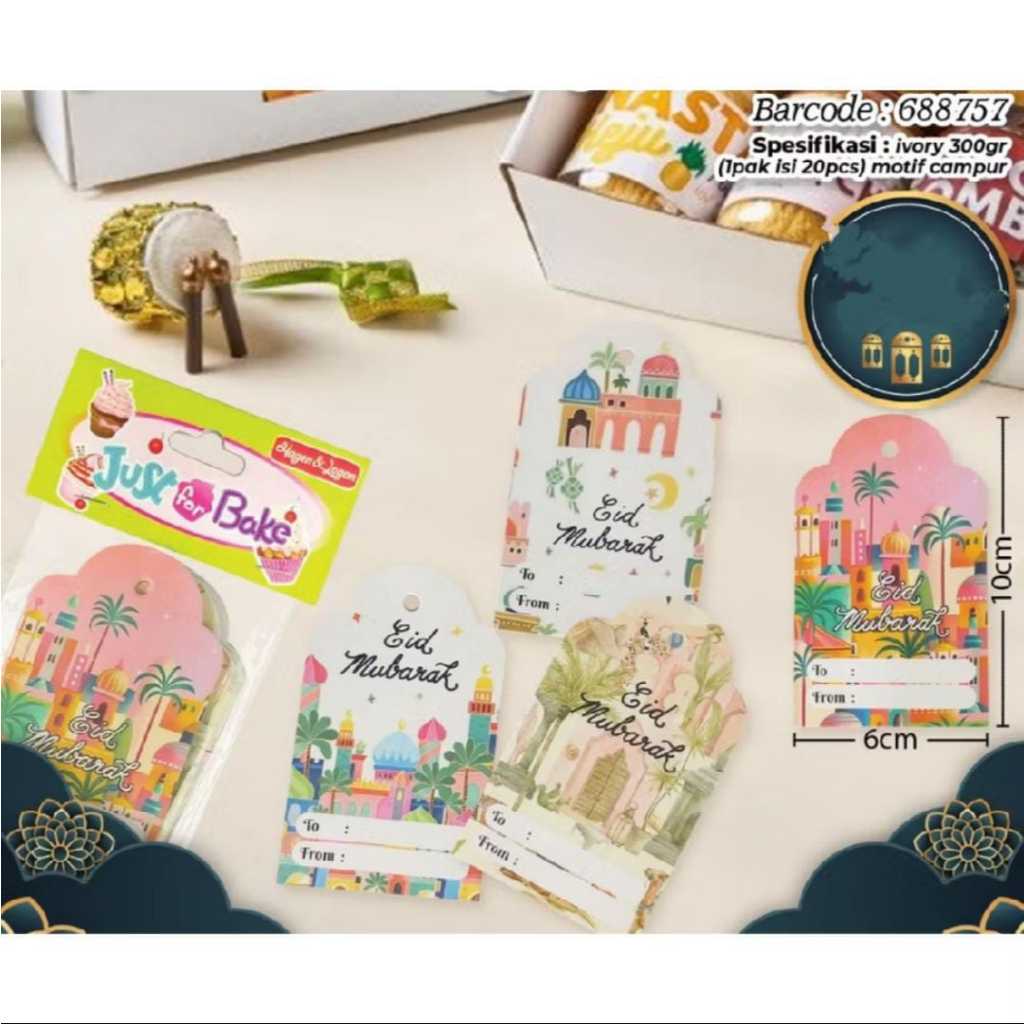 

Hangtag Label Lebaran 24I isi 20 - 13210045