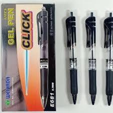 

BOLPEN WEIYADA CLIK E681 0.7MM HITAM P:12