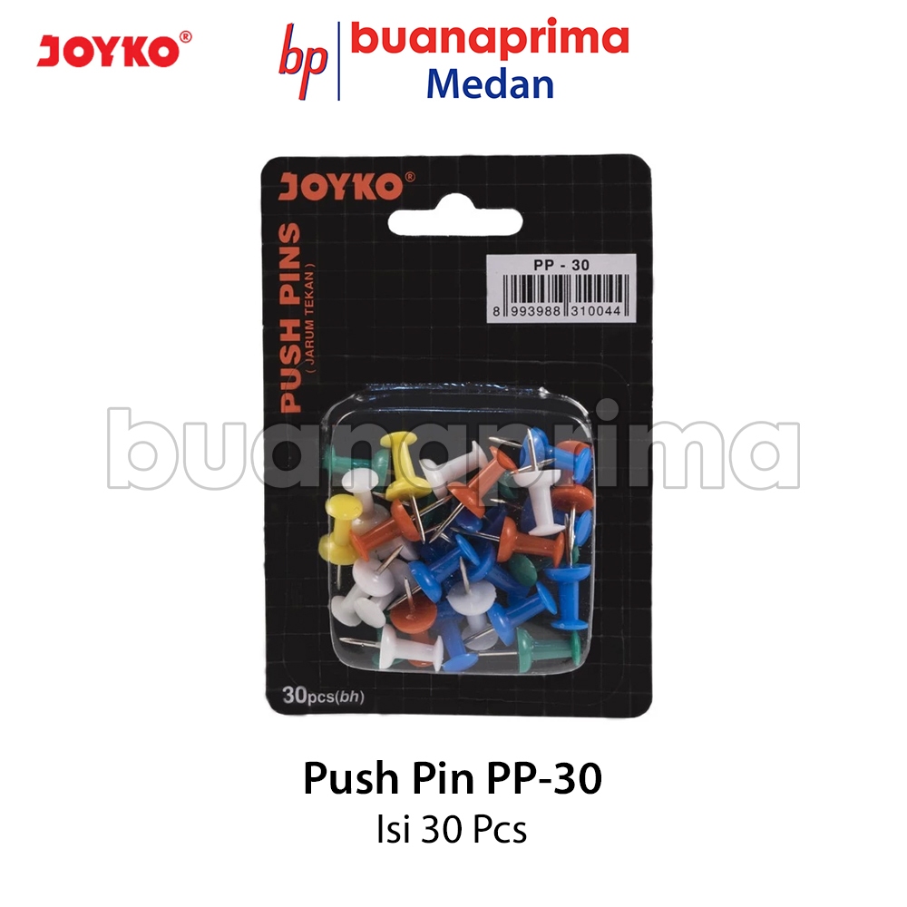 

PUSH PIN JOYKO PP-30 Jarum Tekan Paku Payung Mading