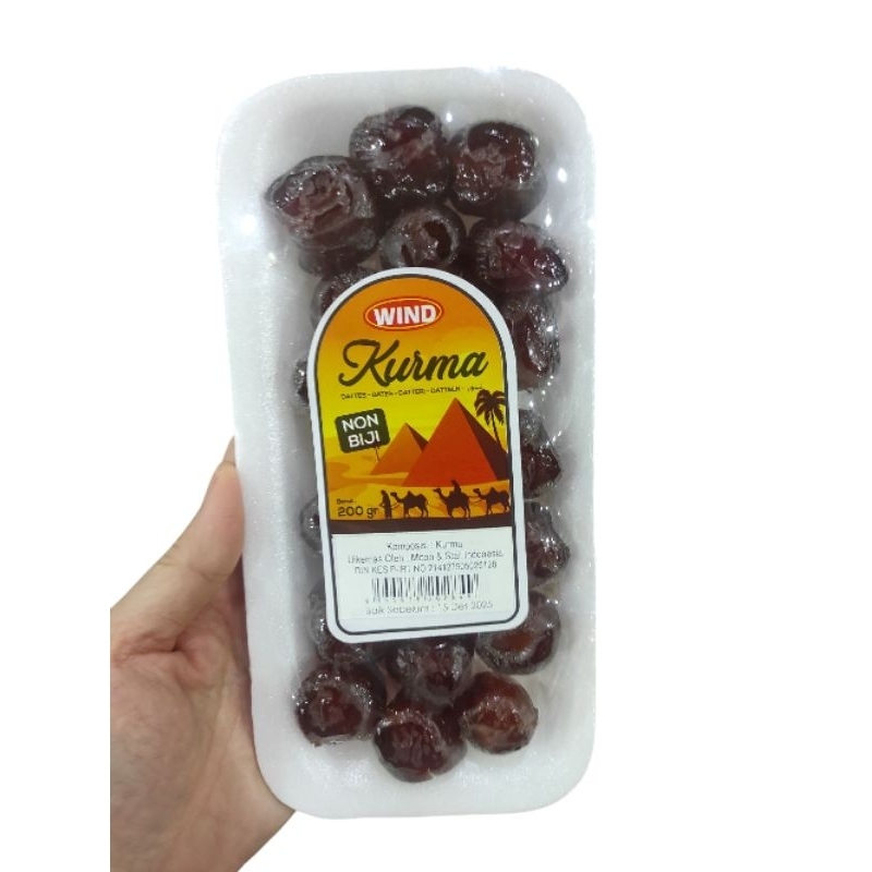 

WIND buah kurma non biji 200gr fn