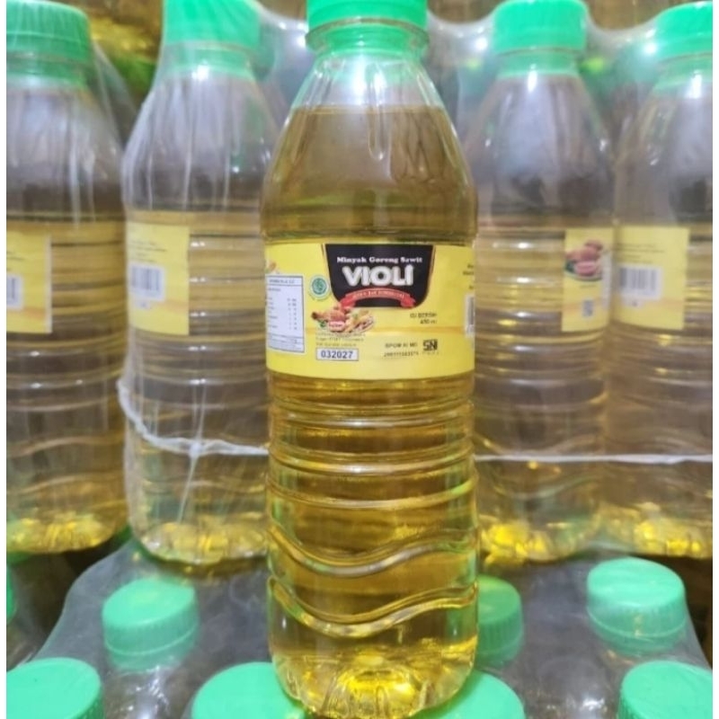 

1 Karton - 12pcs Minyak Goreng Sawit Violi 450 ml Termurah