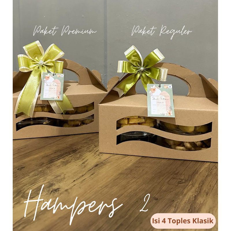 

Hampers 2 Isi 4 | Kemasan Toples Klasik 250gr