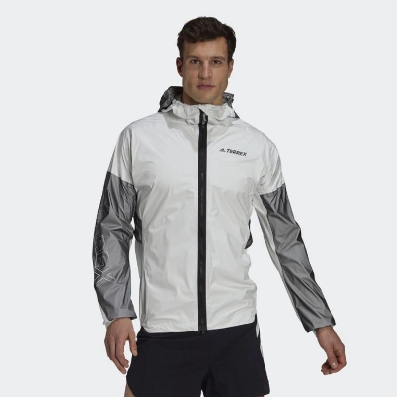 Adidas Terrex Agravic Pro Trail Running Jacket outdoor waterproof gunung windbreaker jaket anti air 