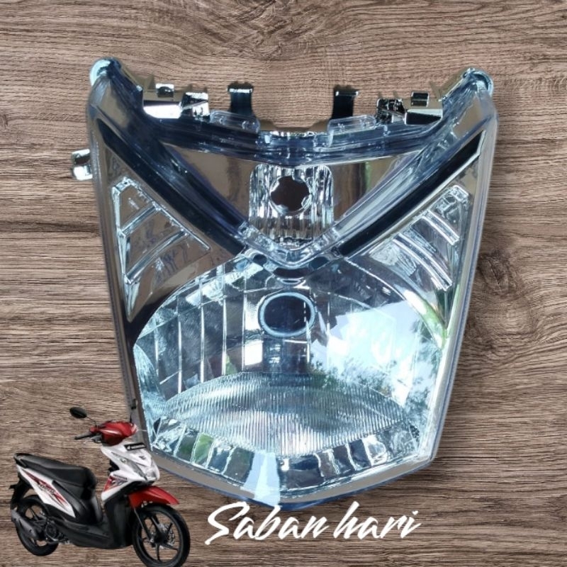 lampu reflextor depan beat fi only tanpa soket tahun 2012 sampe 2015