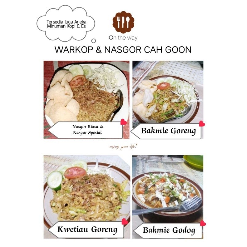 

NASI GORENG, MIE GORENG, KWETIAU GORENG