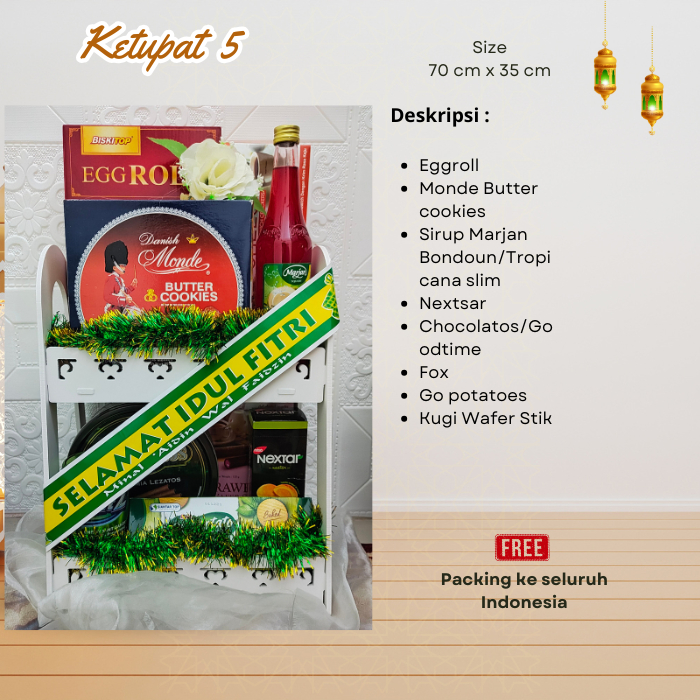 

Promo Ketupat 5 parsel idul fitri best seller 2025 surabaya premium hampers