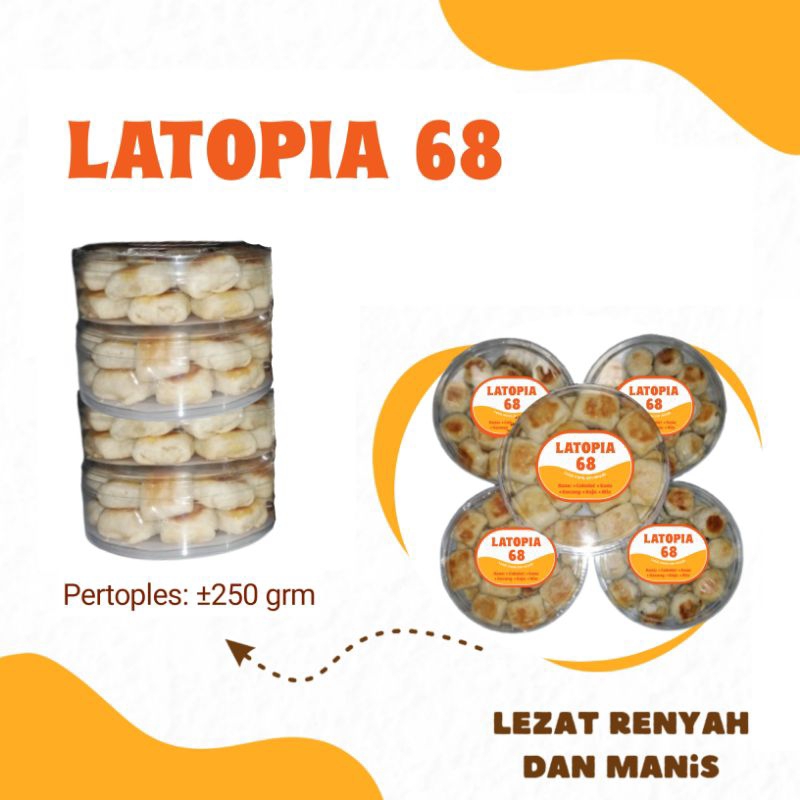 

Kue Kering Bakpia Latopia 68 Makanan Cemilan Oleh oleh Khas Spesial Lebaran