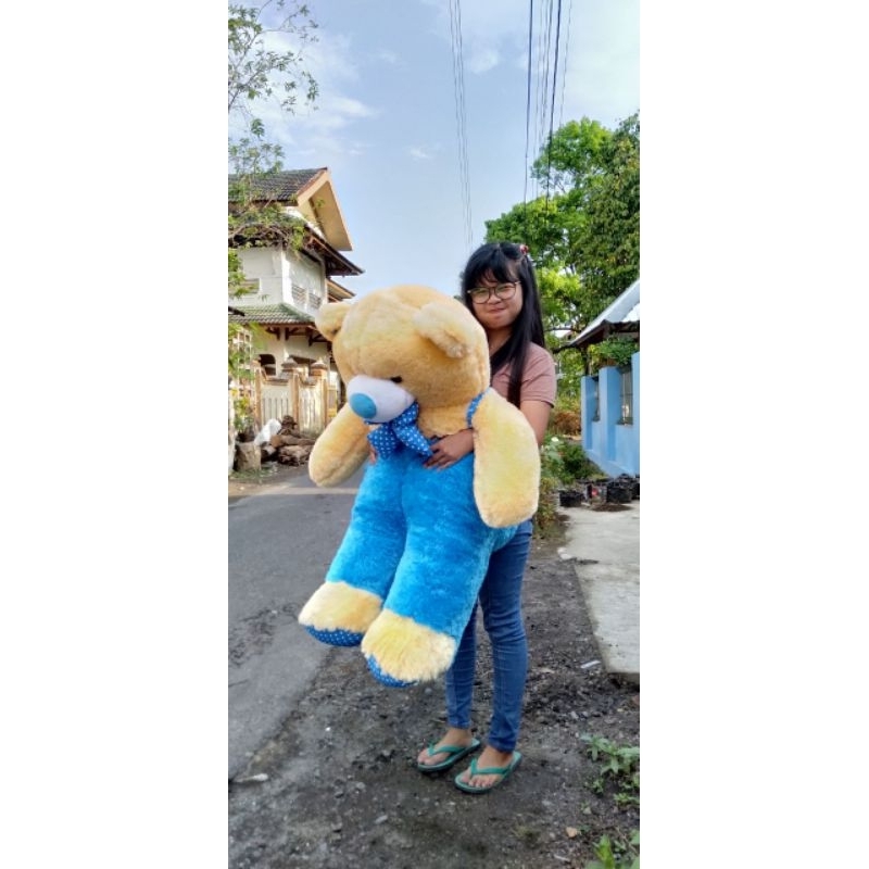BONEKA BERUANG JOJON UKURAN JUMBO 1,2meter / KADO BONEKA BERUANG BESAR