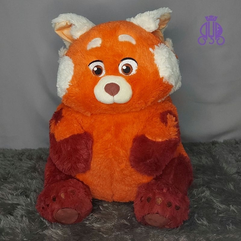 Boneka karakter Red Panda Turning Red