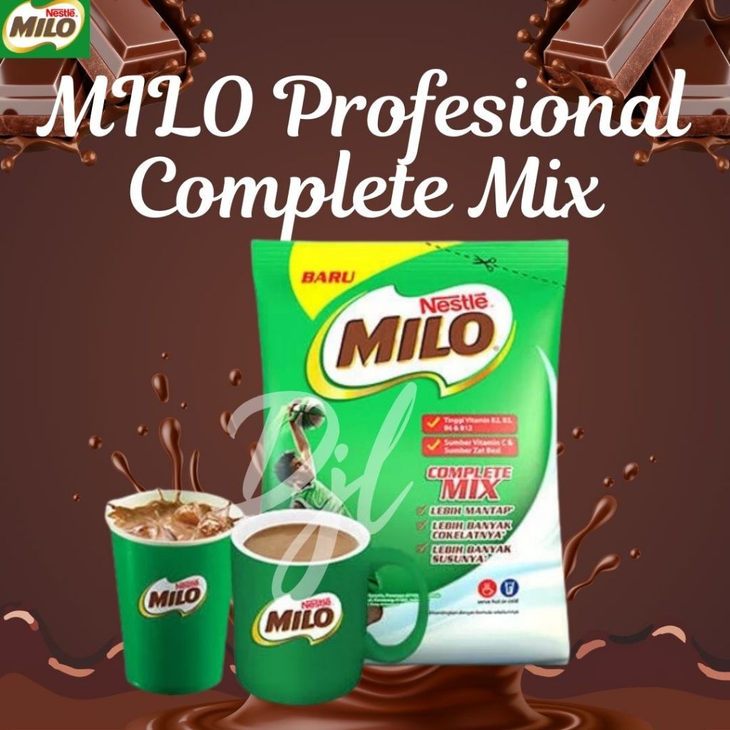 

Milo Professional Complete Mix 960gr Minuman Cokelat Serbuk Nestle Professional