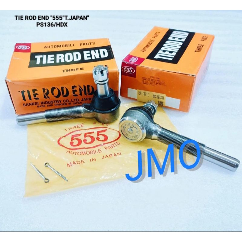 TIE ROD END TIE ROD MITSUBISHI CANTER PS136 HDX PS136 555 JAPAN ORI 1SET