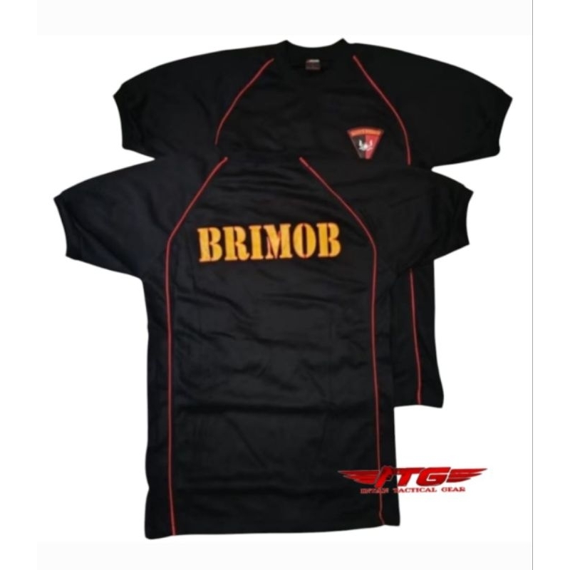 kaos brimob/kaos dalaman brimob/kaos brimob