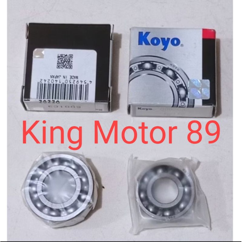 Bearing lahar Noken as beat scoopy spacy karbu original koyo japan 2 pcs