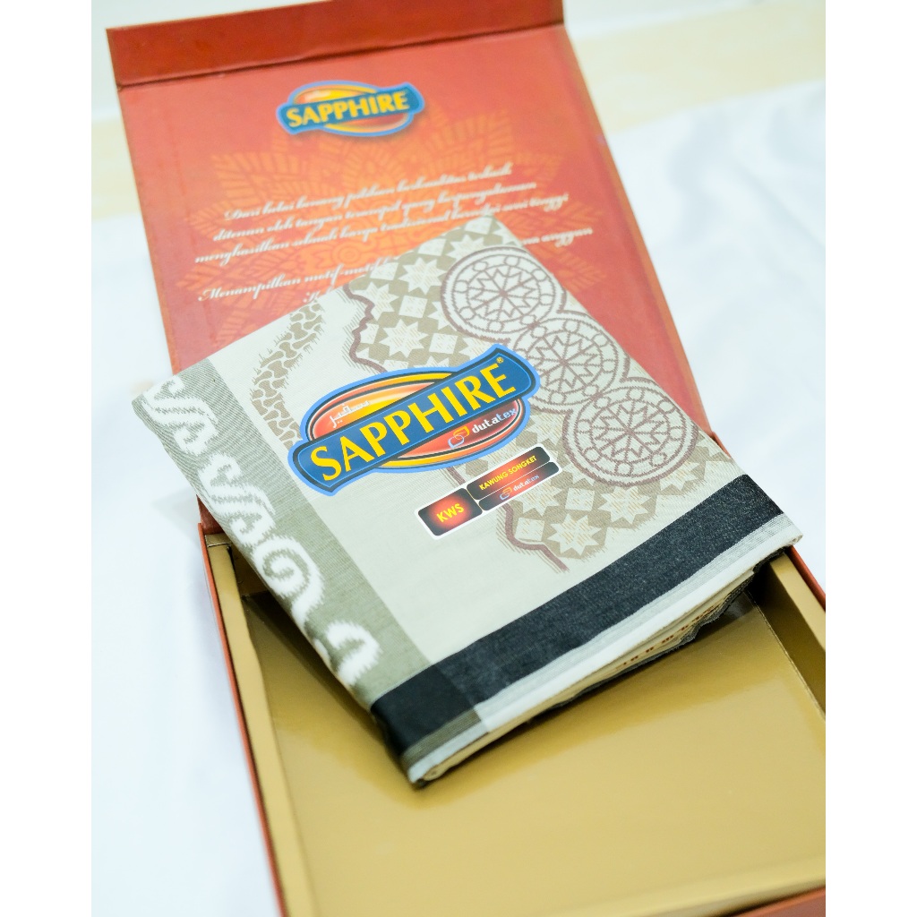Sapphire Kawung Songket KWS