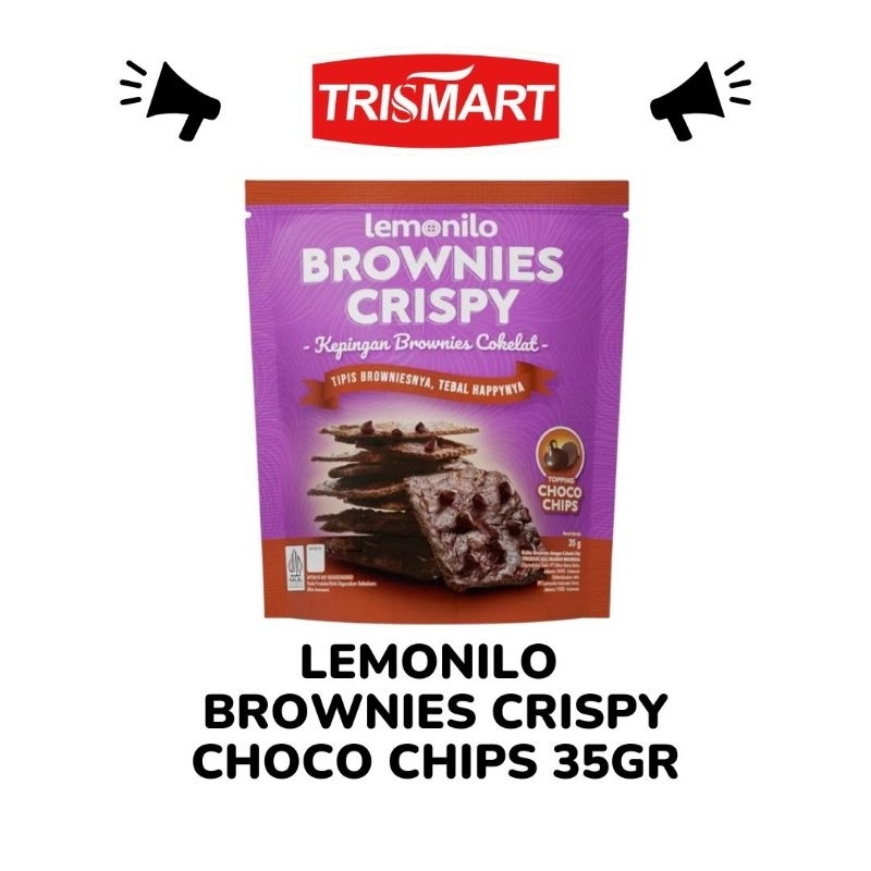 Lemonilo Brownies Crispy Chocochips 35gr