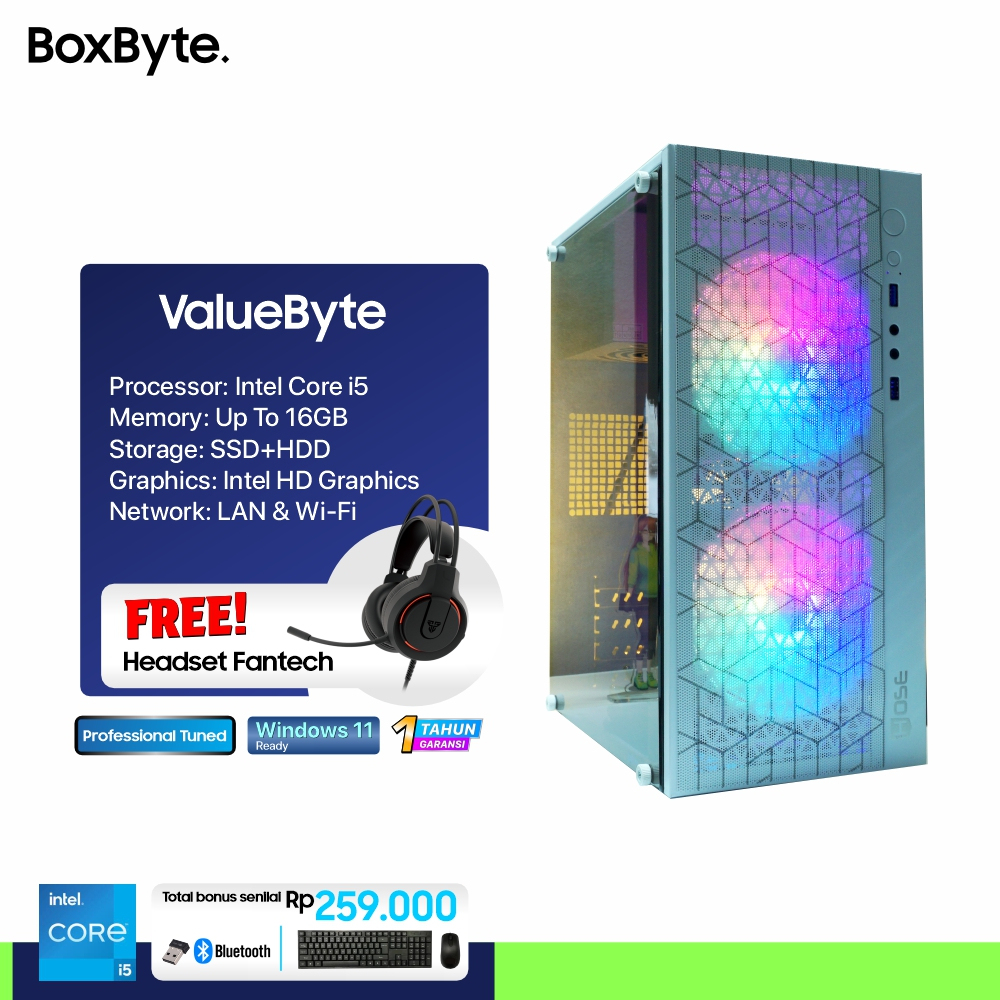 PC / KOMPUTER / CPU CORE i5 BARU GARANSI 1 TAHUN