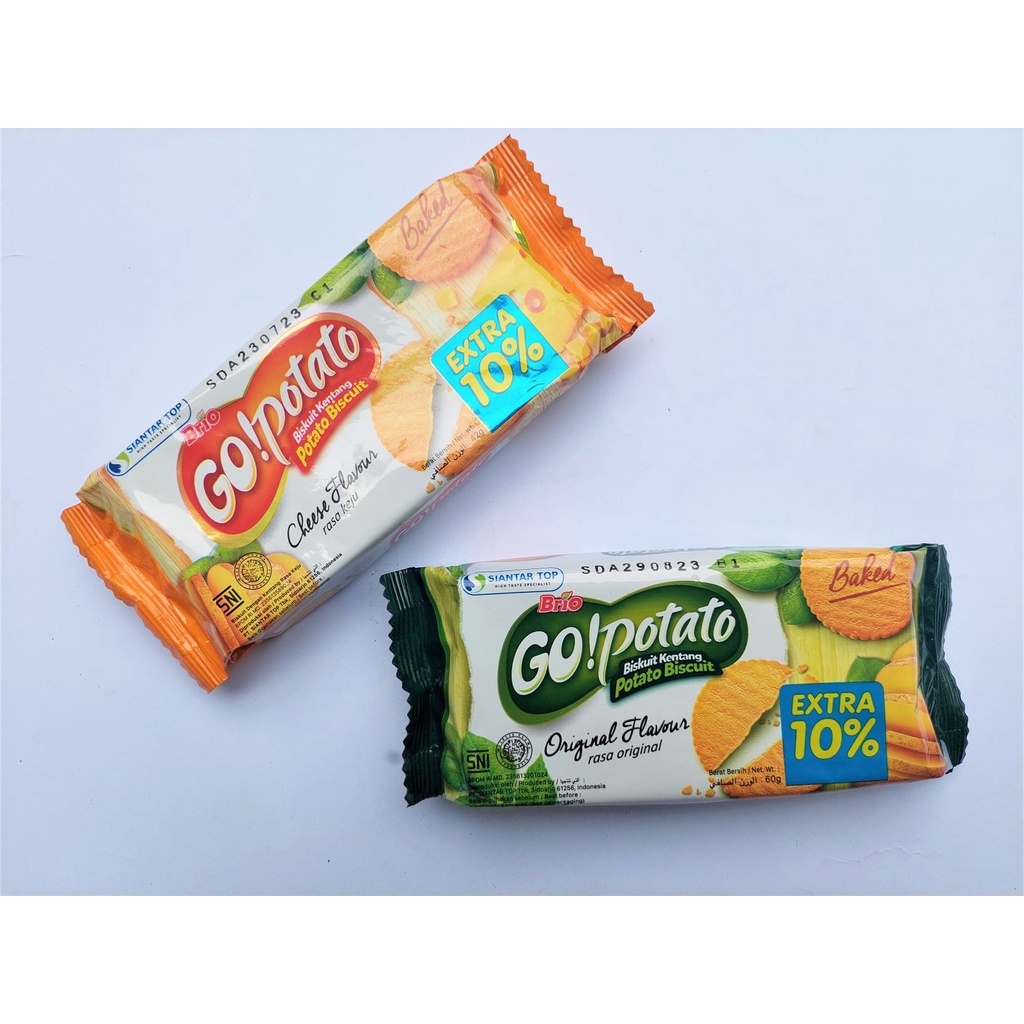 

Go potato biskuit kentang baked 42 g, 56 g