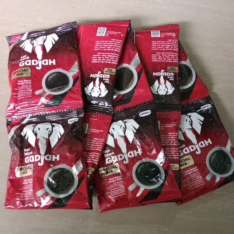 

Kopi tubruk cap GaDjah