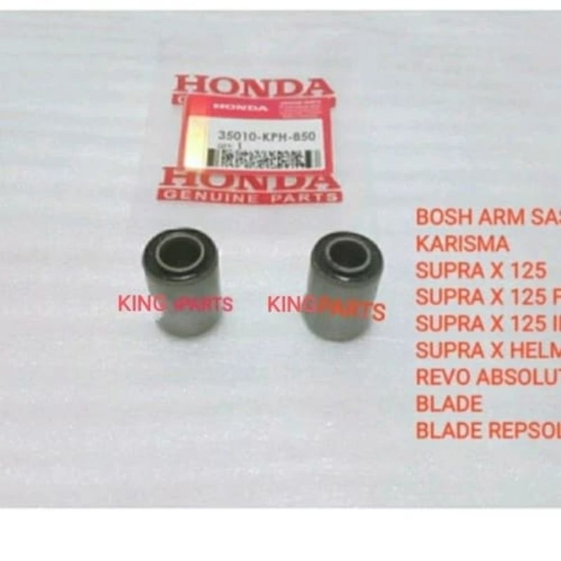BOSH BUSH ARM SASIS FORK MESIN KARISMA SUPRA X125 SUPRA X 125 INJEKSI