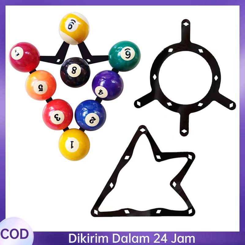 Rak Bola Billiard Segitiga Bola Billiard Bulat Magic Ball Rack  9 Magic Billiard Ball Rack Pro Magic