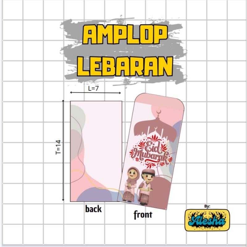 

amplop lebaran imut,lucu