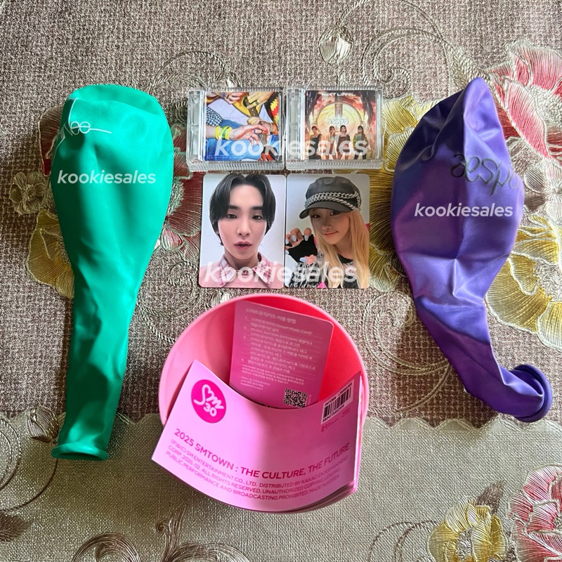 Album Unsealed Aespa Giselle Shinee KEY 2025 SMTOWN 30th Anniversary The Culture The Future Time Cap