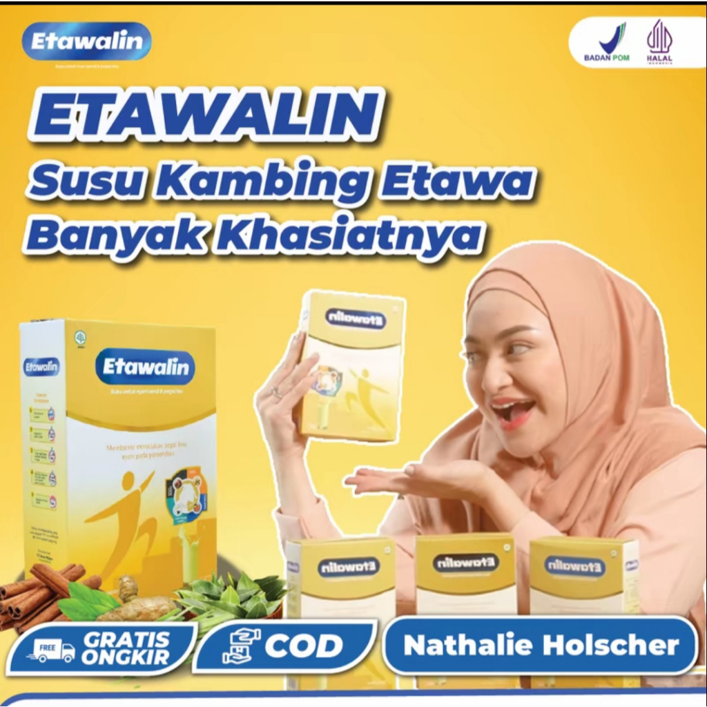 

Etawalin Susu Etawa Herbal Nyeri Sendi 1 Box