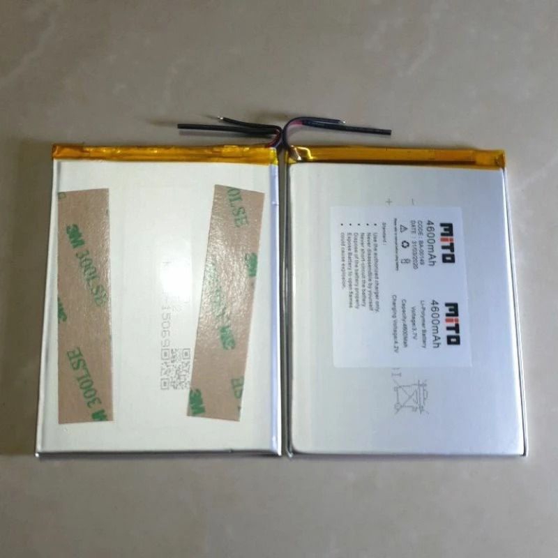 Battery Batre Baterai Tablet Baru All Type Mito 4600 Mah