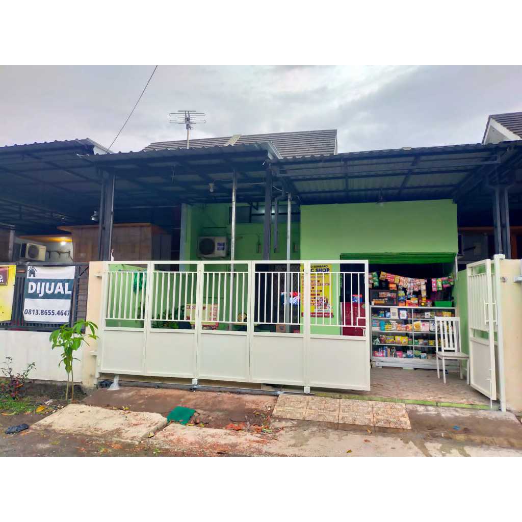 Pagar rumah minimalis plat model lipat sidoarjo surabaya
