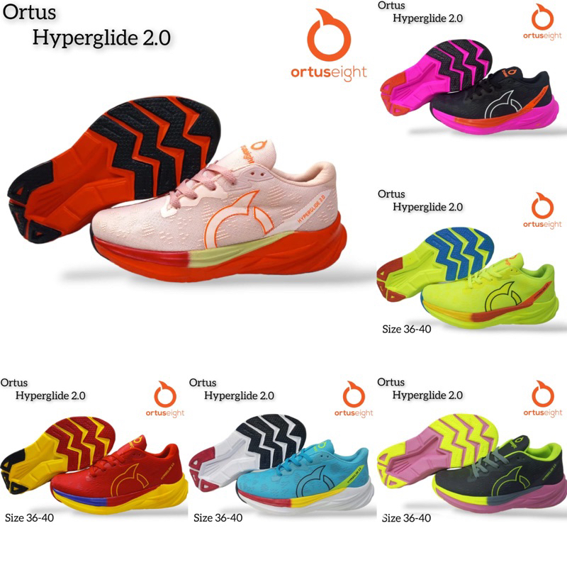 Sepatu Ortus Wanita Hyperglide 2.0 Sepatu Ortus Hyperfuse 2.0