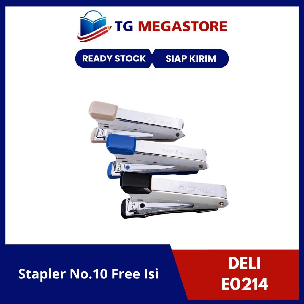 

Stapler Deli No.10 Free Isi - E0214