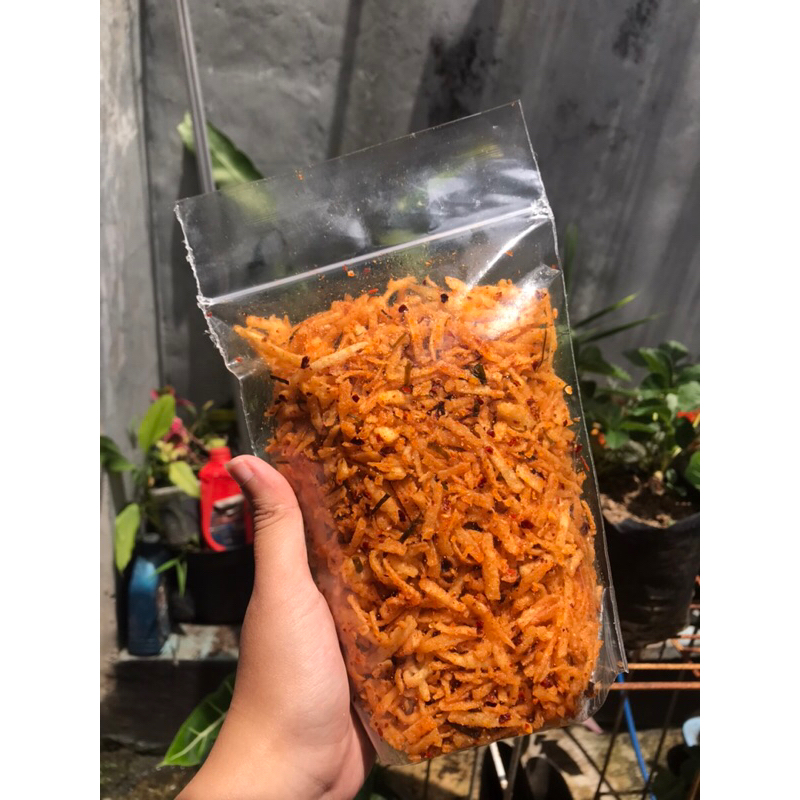 

Keripik Kriwil/Keripik Stik singkong