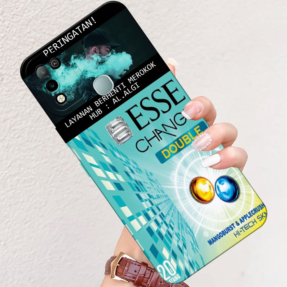 Softcase Untuk Infinix Hot 10 Play/Hot 11 Play/Smart 5/Smart 6 Ram 3 - Gambar Rokok Terbaru Mixing -