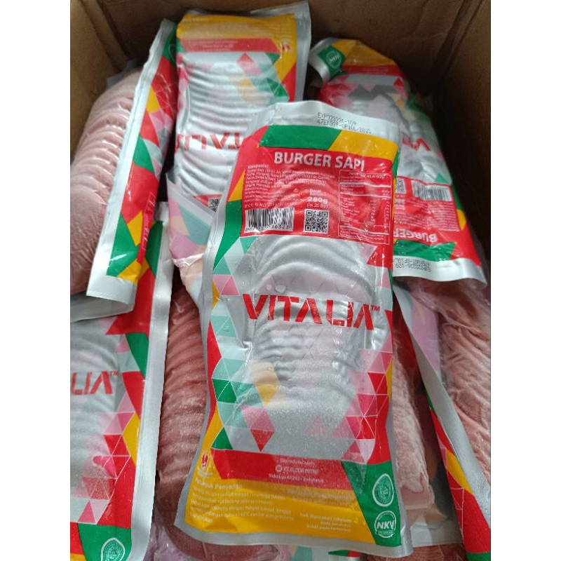 

VITALIA BURGER SAPI 280GR ISI 20