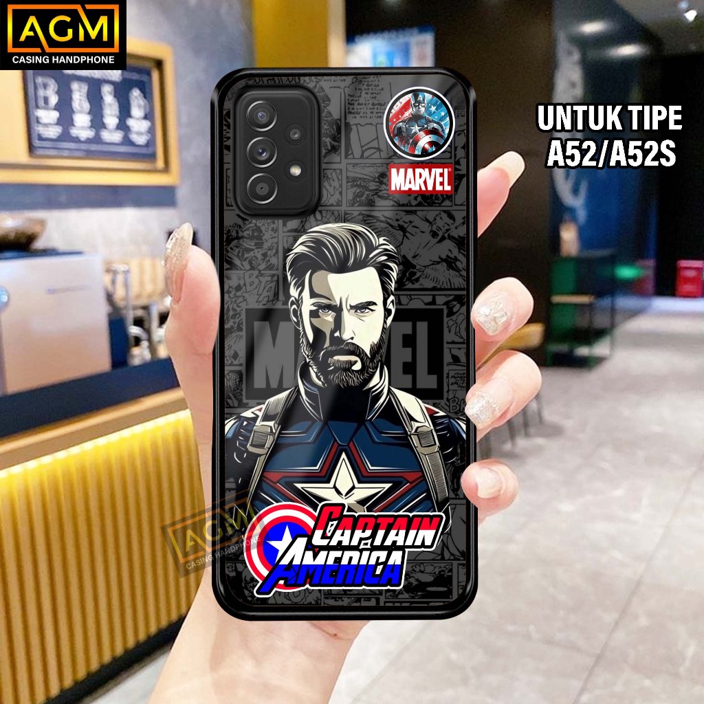 Case Samsung A52/A52S 5G Terbaru Case kilau - New Case Glossy casing Hp Samsung A52 5G [Motif-25] - 