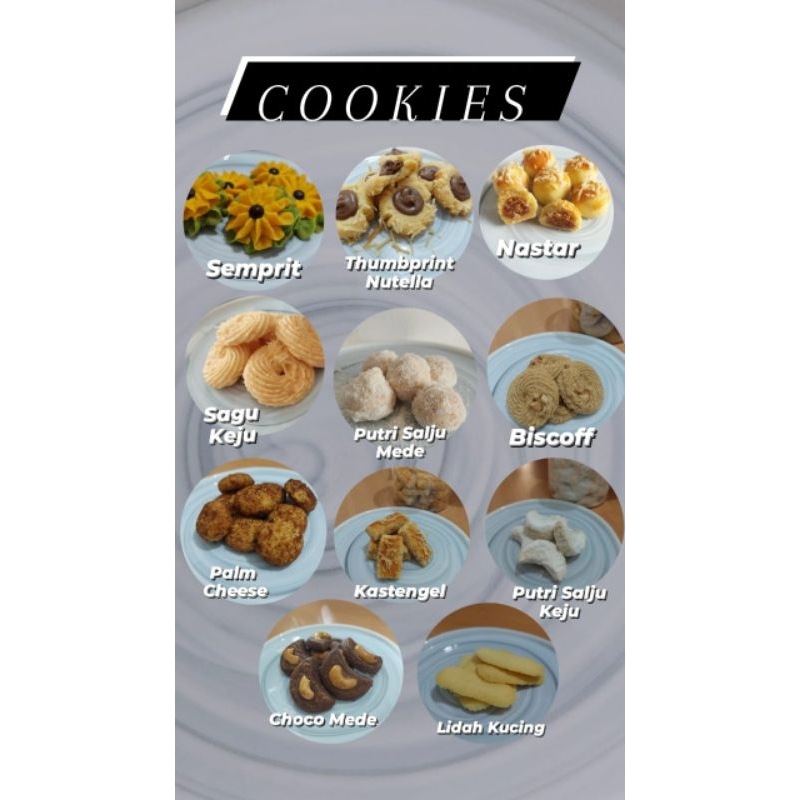 

COOKIES KUE KERING LEBARAN IDUL FITRI