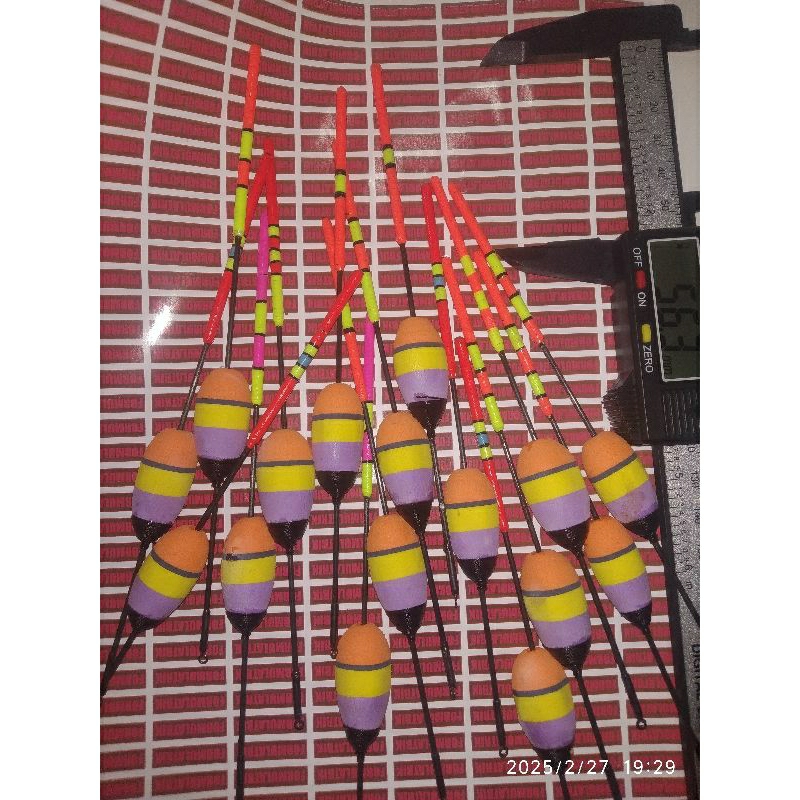 pelampung Pancing kambangan pancing kumbul spon busa eva  anti badai lilit benang ncp 15cm