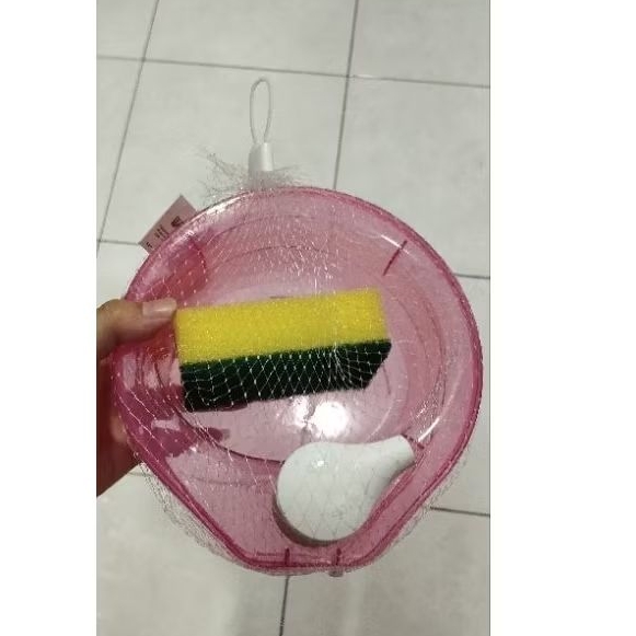 Pink Tempat Sabun Cuci Piring