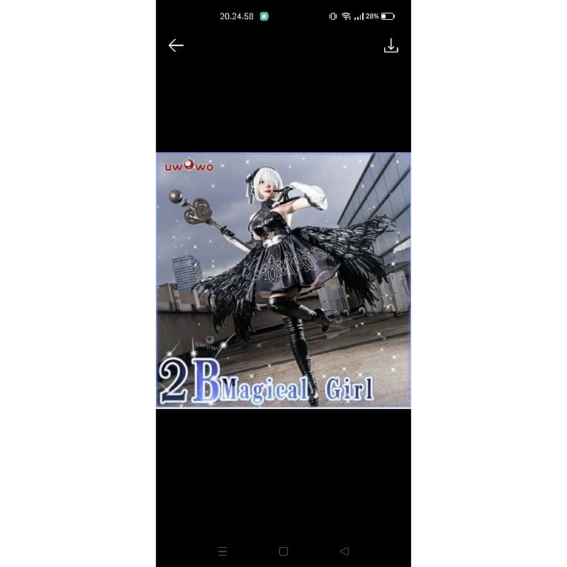 Weapon nier 2b automata prop nier cosplay
