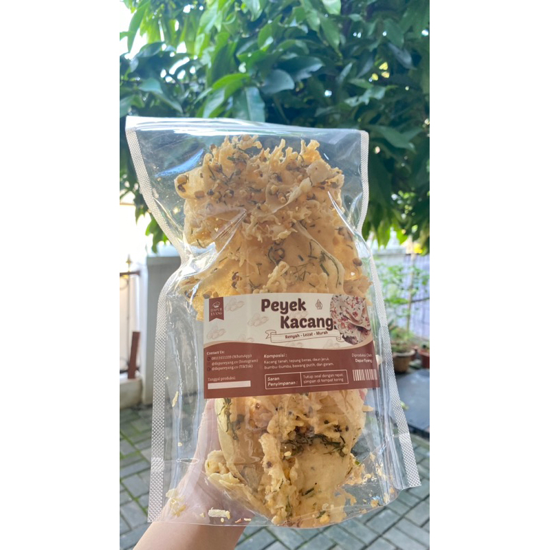 

Peyek Kacang Teri Murah Gurih Keripik Rempeyek