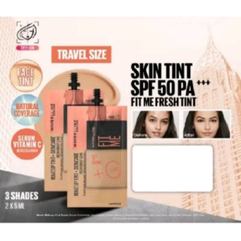 Maybelline Fit Me Fresh Tint Foundation Sachet 5 ml