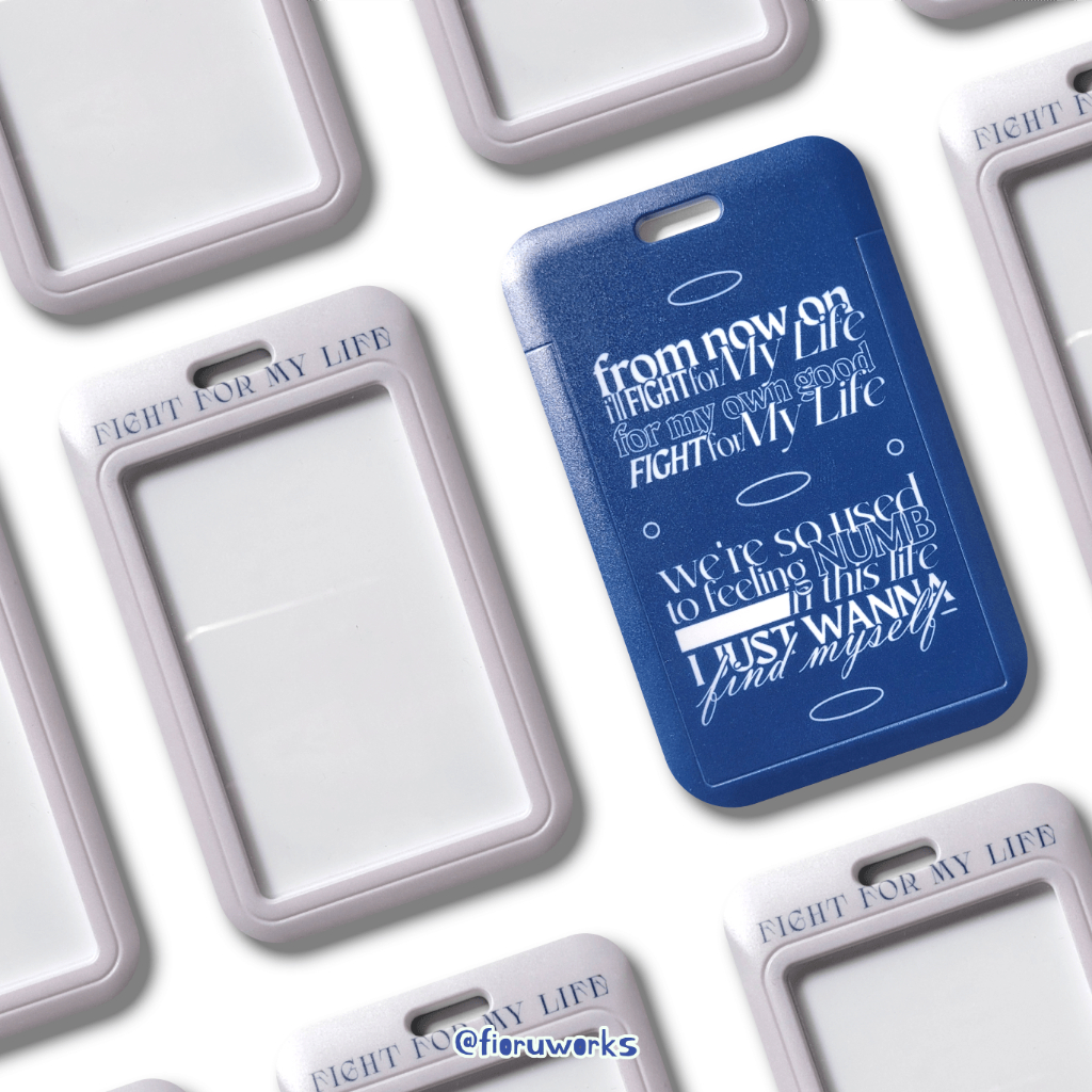 

PVC ID Card Holder KPOP Seventeen FML